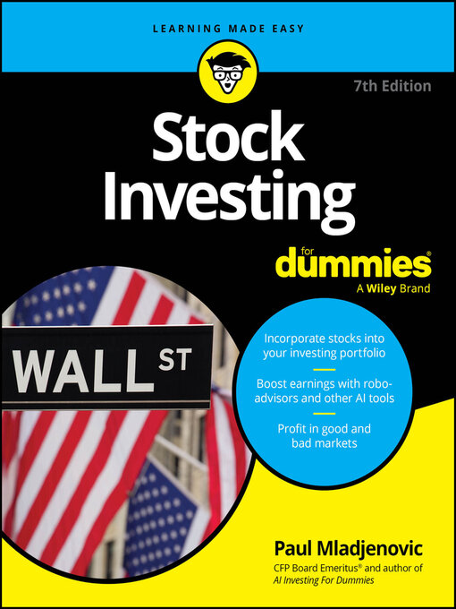 Title details for Stock Investing For Dummies by Paul Mladjenovic - Available